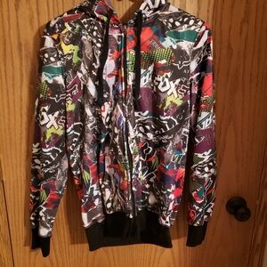 Colorful Graphic Hoodie